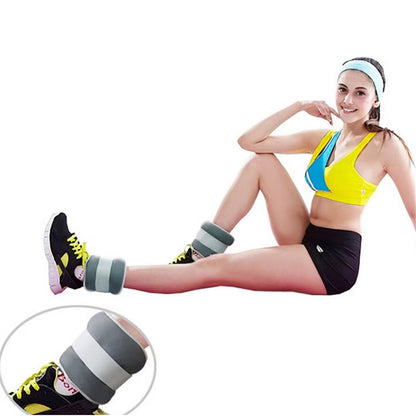 Adjustable Leg & Ankle Weights - 0.25KG Each for Strength Training & Cardio