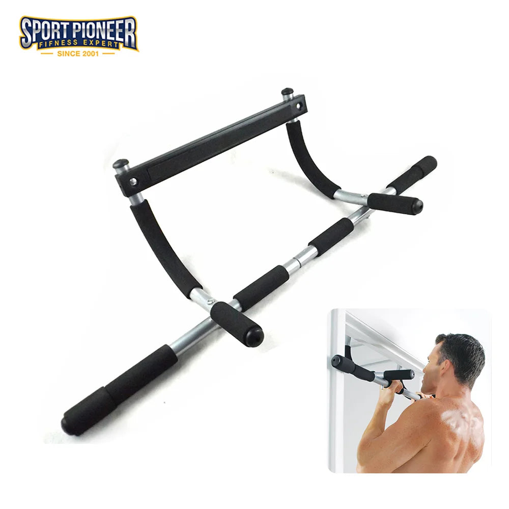 Adjustable Door Frame Pull-Up Bar for Home Gym & Fitness Training