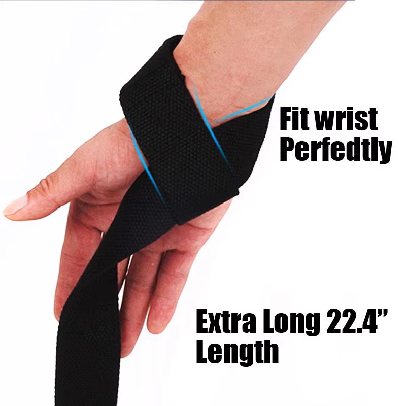 Hand Wrist Grip Strap for Fitness - Equipment Exercise Training Tool Suitable for Workout in the Gym for Bodybuilding, Weightlifting and Crossfit  