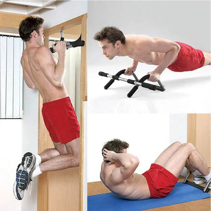 Adjustable Door Frame Pull-Up Bar for Home Gym & Fitness Training